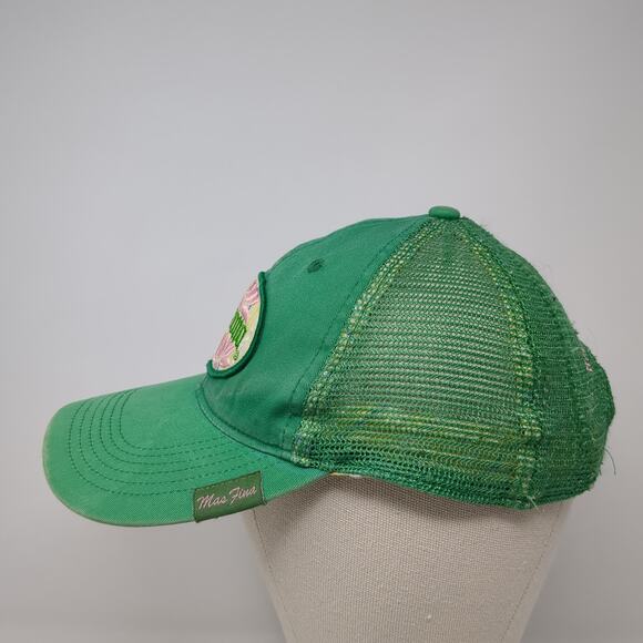 Corona Hecho En Mexico Trucker Hat Green One Size Adjustable Mesh Back Anoma - Picture 3 of 8